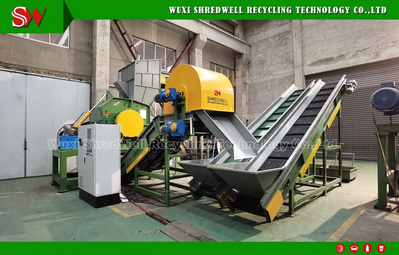 Scrap Steel Iron Aluminum Motor Stator Scrap Recycling Machine Hammer Mill Crusher Metal Shredder